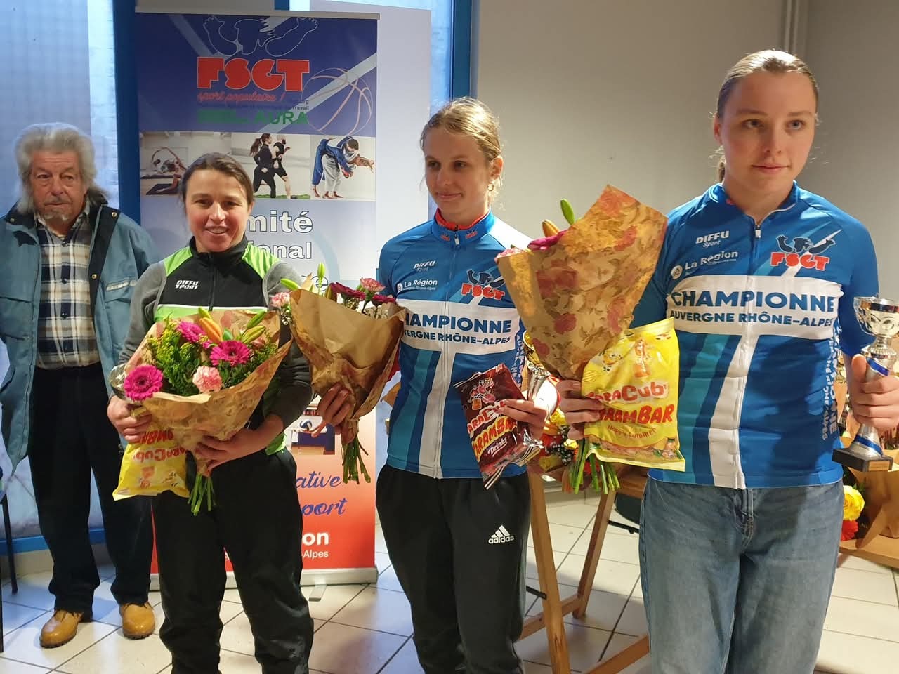 Marine championne régionale de Cyclo-cross !