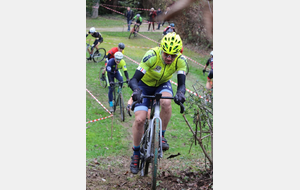 Cyclo-cross de Saint Vulbas - Sébastien au pied du podium