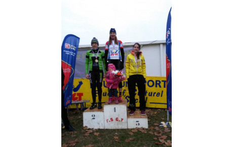 Virginie Championne FSGT 69 de Cyclo-cross