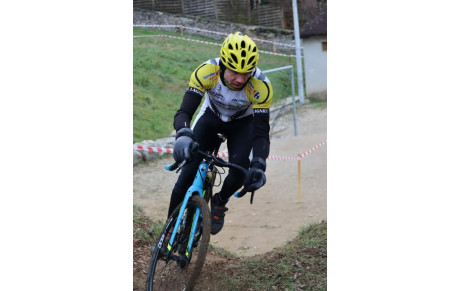 Cyclo cross de Dizimieu - Premier podium pour Sébastien sous nos couleurs !